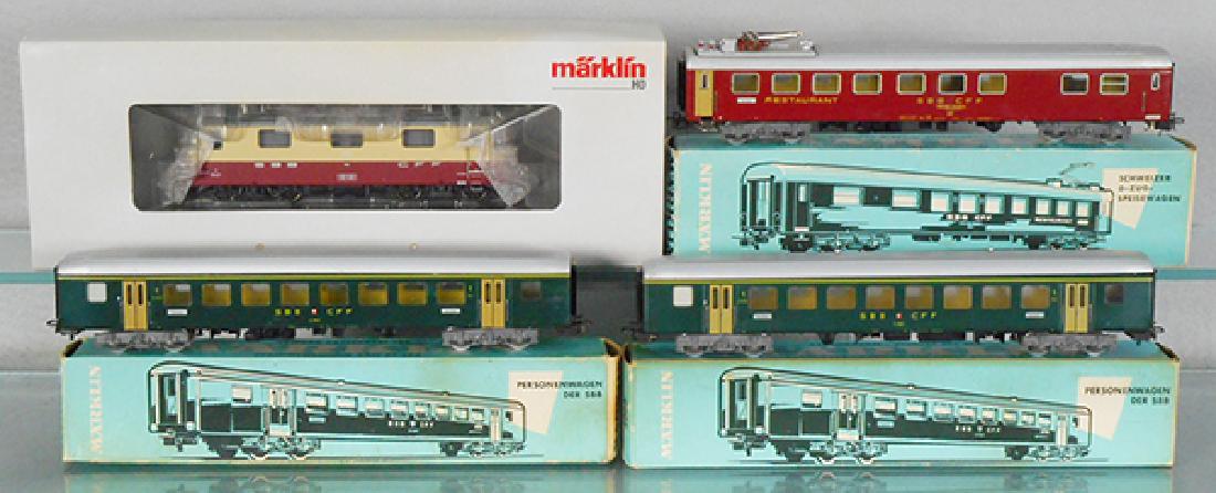 MARKLIN SWISS TRAIN SET (1 of 1)