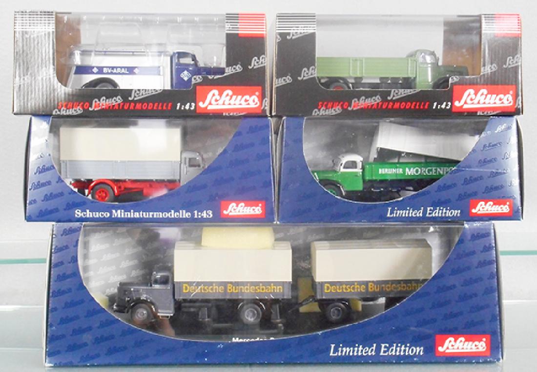 5 SCHUCO DIE CAST VEHICLES (1 of 1)