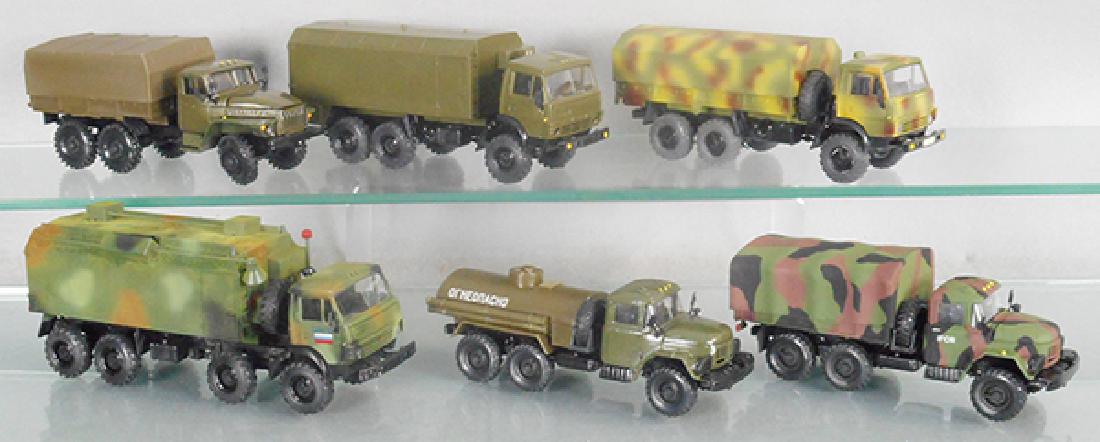 6 RUSSIAN MILITARY VEHICLES (1 of 1)