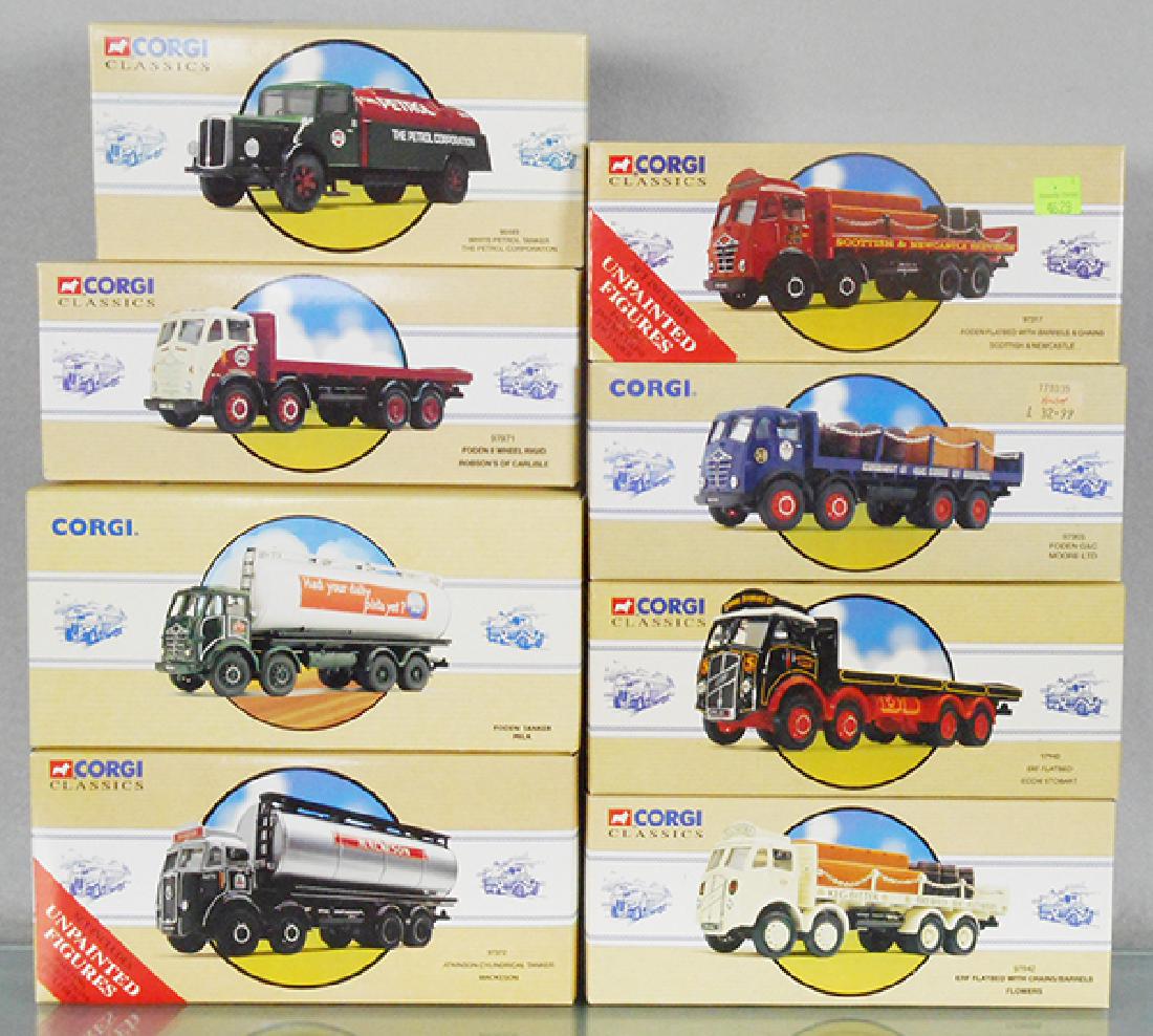 8 CORGI CLASSICS TRUCKS (1 of 1)