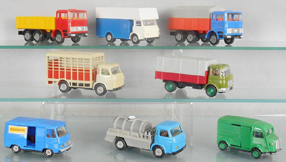 7 NOREV PLASTIC VEHICLES (1 of 1)