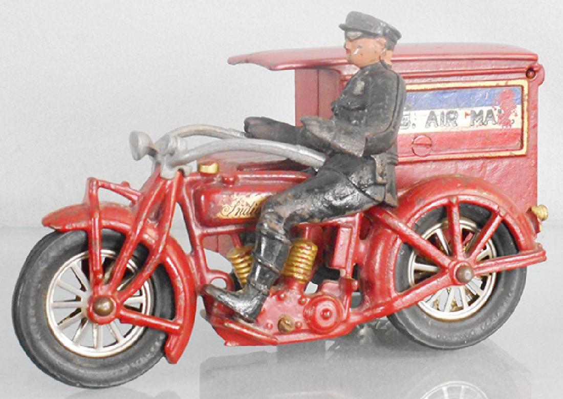 HUBLEY 14 INDIAN US MAIL MOTORCYCLE (1 of 3)