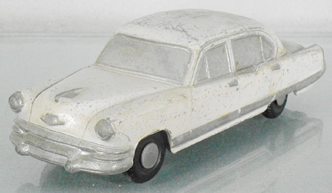 BANTHRICO 1953 KAISER MANHATTAN AUTOBANK PROMO: Australian beige, heavy paint wear, oxidation spots on chassis, C3.