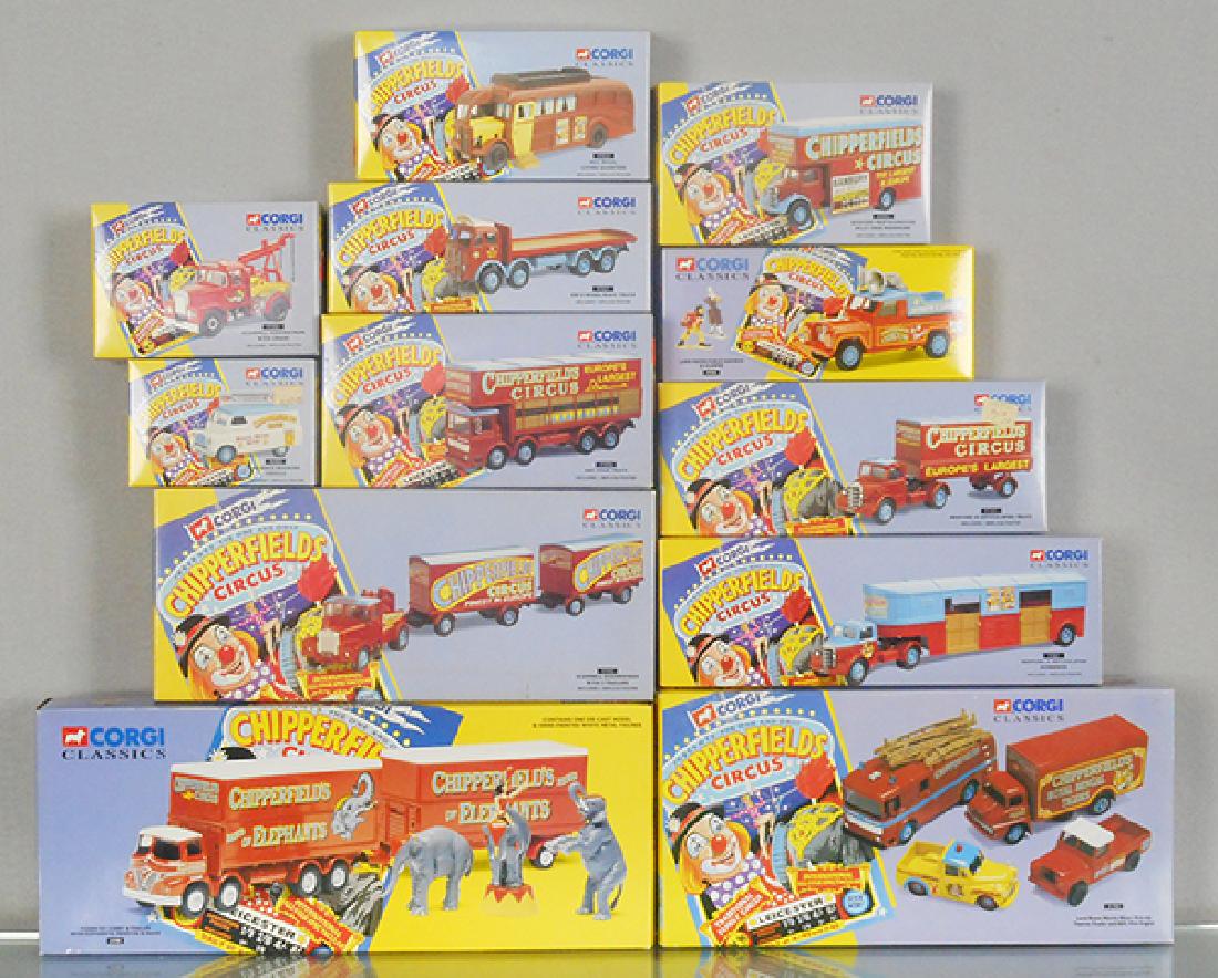 12 CORGI CLASSICS CHIPPERFIELD CIRCUS VEHICLES (1 of 1)