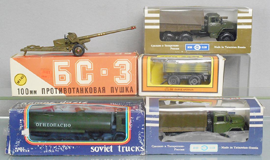 5 RUSSIAN VEHICLES (1 of 1)