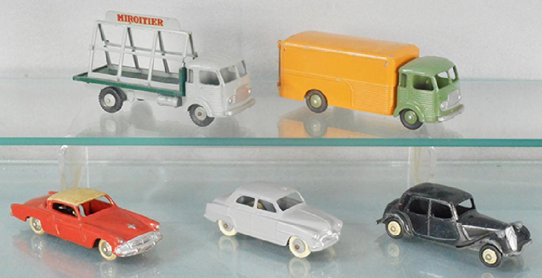 5 FRENCH DINKY VEHICLES (1 of 1)