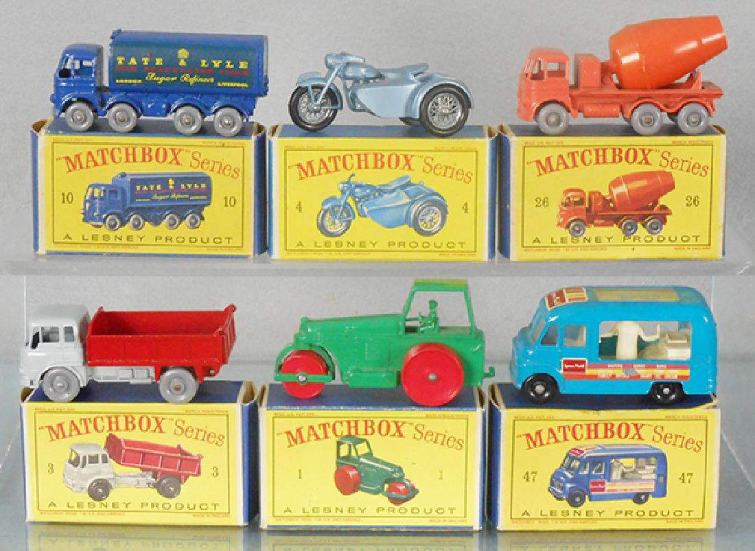 6 MATCHBOX VEHICLES (1 of 1)