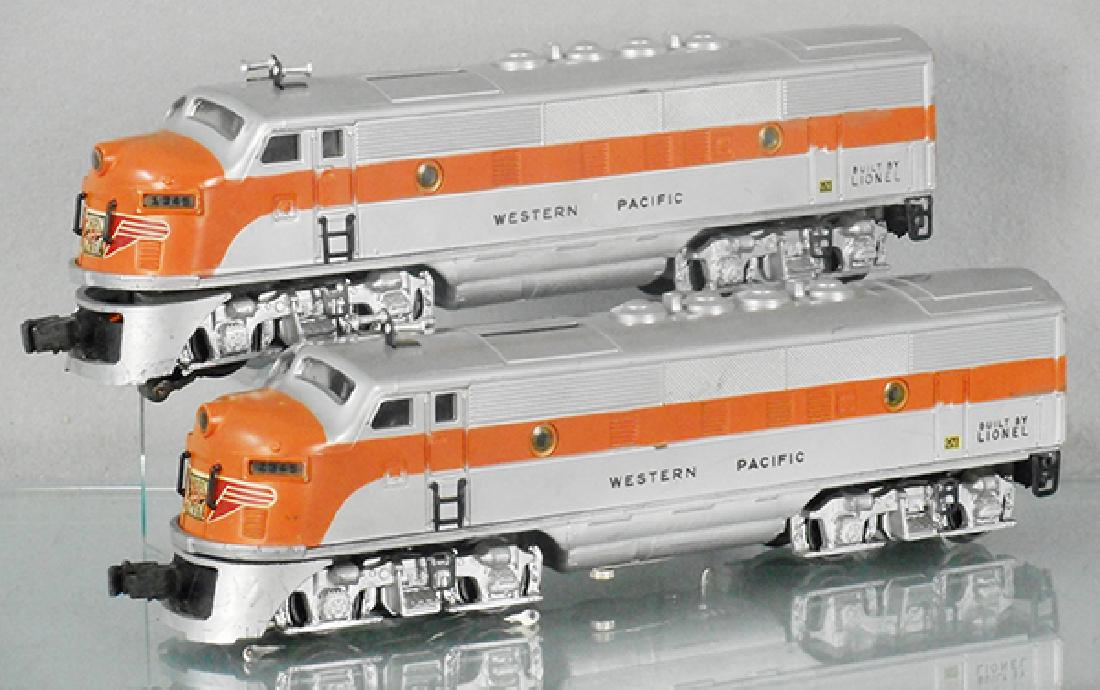 LIONEL 2345 WESTERN PACIFIC AA DIESELS (1 of 4)