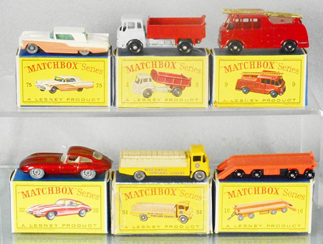 6 MATCHBOX VEHICLES (1 of 1)