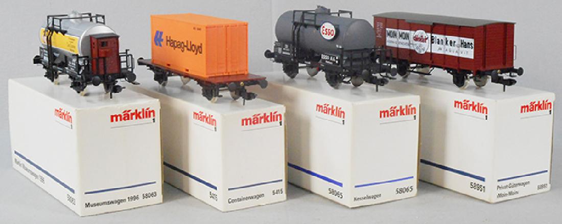 4 MARKLIN FREIGHT CARS (1 of 1)