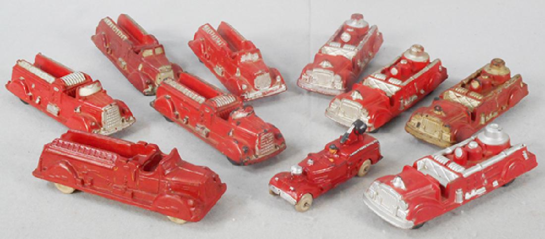 10 AUBURN RUBBER FIRE ENGINES (1 of 1)