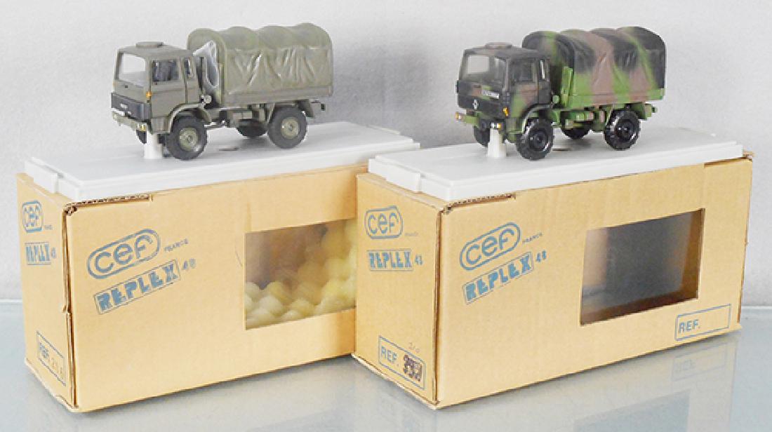2 REPLEX 43 MILITARY TRUCKS (1 of 1)