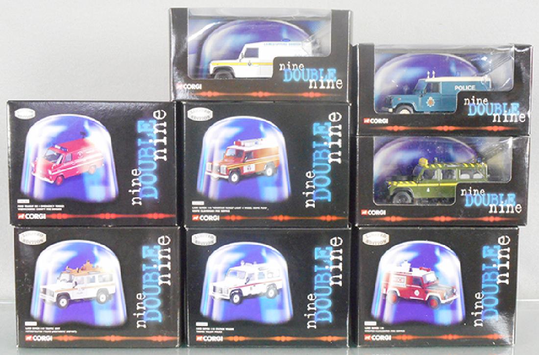 8 CORGI NINE DOUBLE NINE VEHICLES (1 of 1)