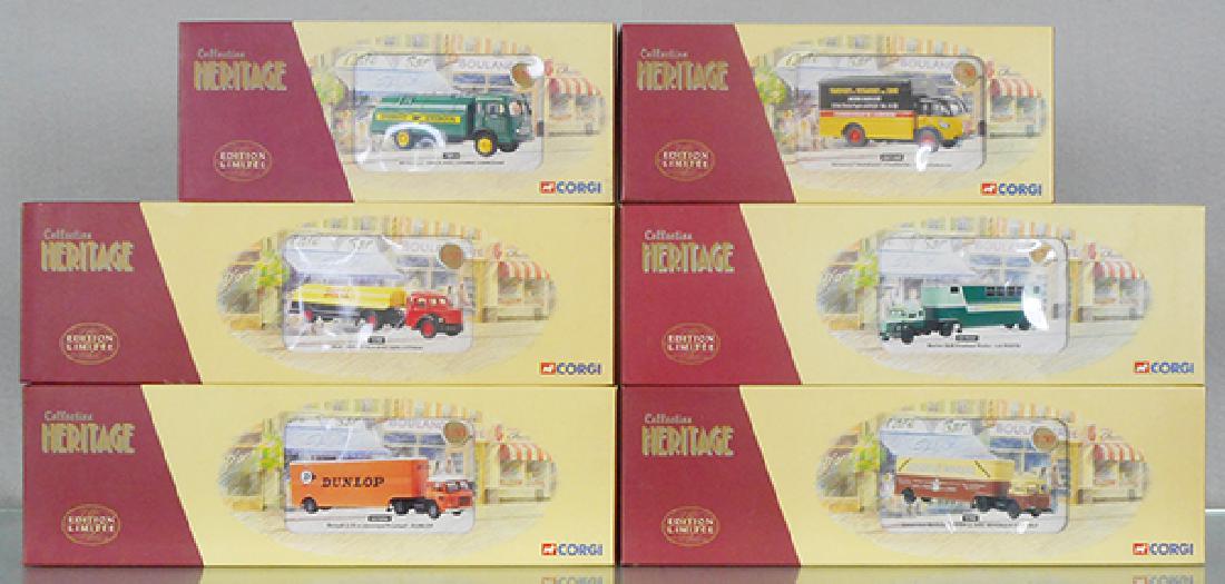 6 CORGI HERITAGE COLLECTION VEHICLES (1 of 1)