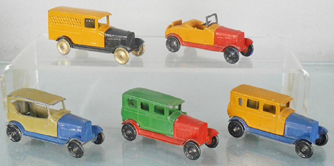 5 TOOTSIETOY OLDSMOBILES (1 of 1)