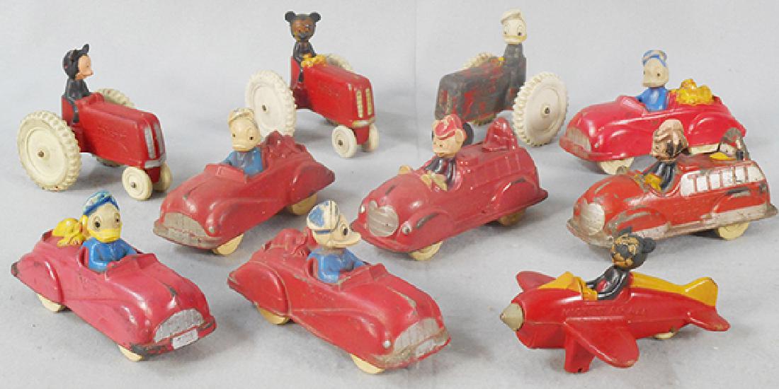10 SUN RUBBER DISNEY TOYS (1 of 1)