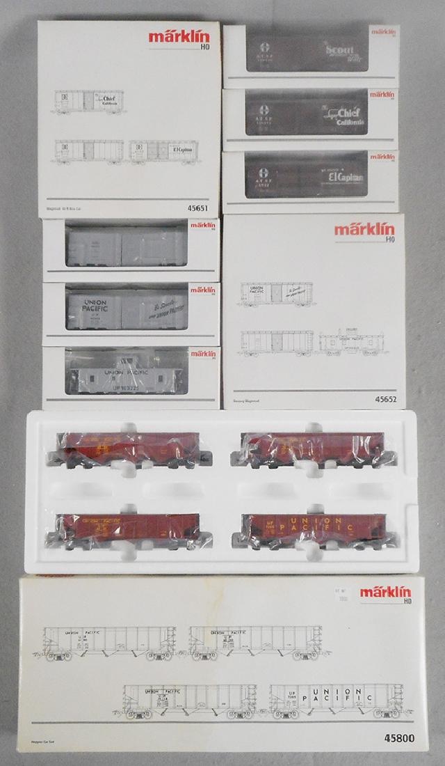 3 MARKLIN FREIGHT CAR SETS (1 of 1)