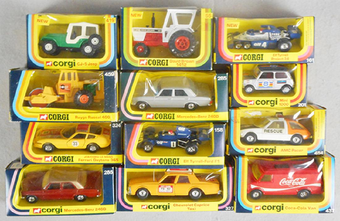 12 CORGI VEHICLES (1 of 1)