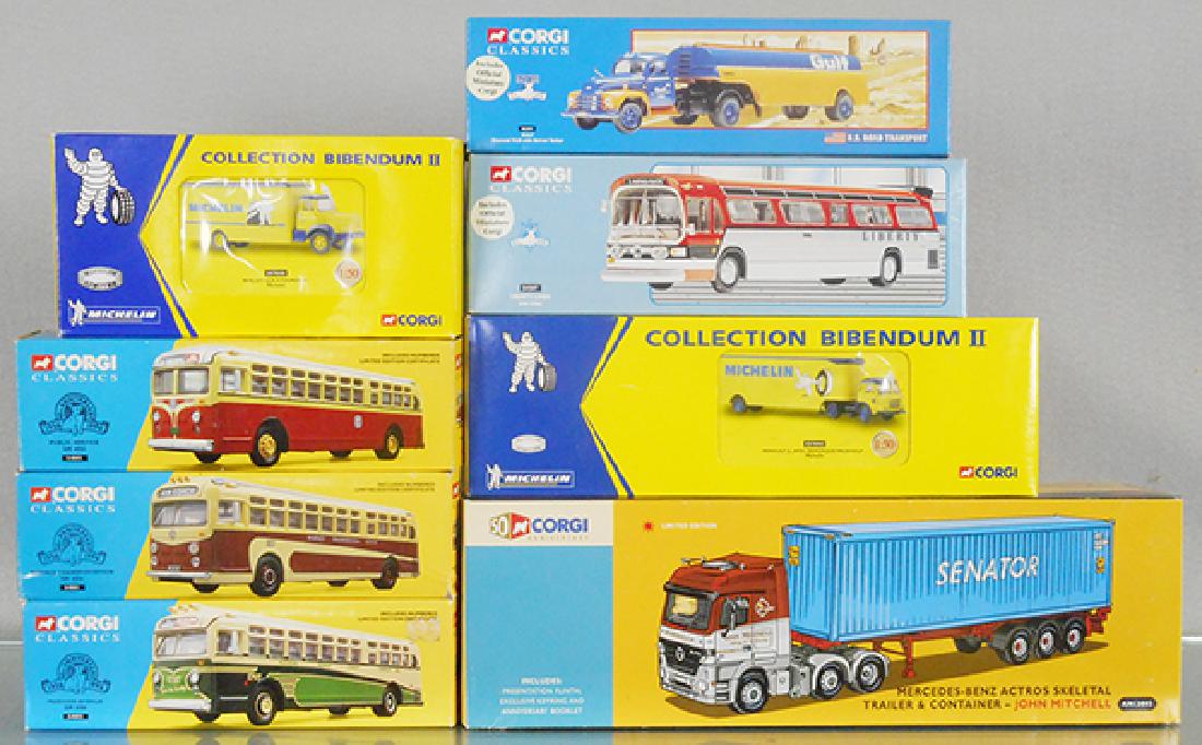 8 CORGI TRUCKS & BUSES (1 of 1)