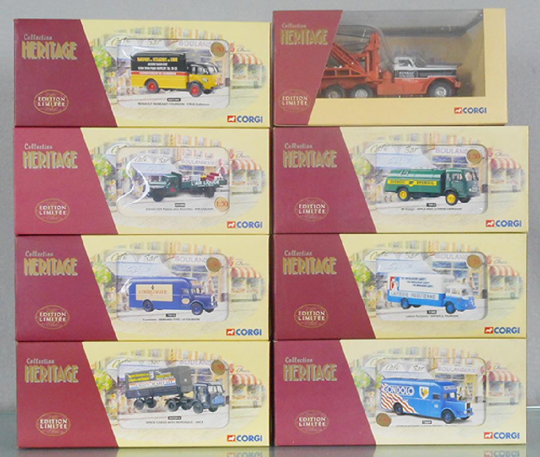 8 CORGI HERITAGE COLLECTION VEHICLES (1 of 1)