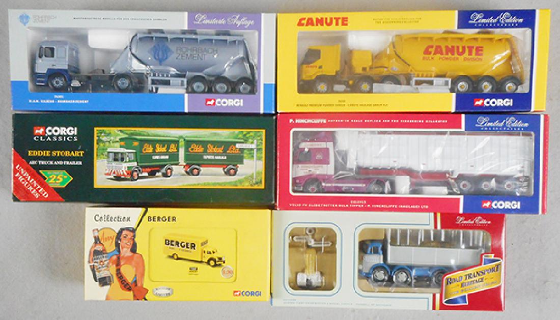 6 CORGI LTD EDITION TRUCKS (1 of 1)