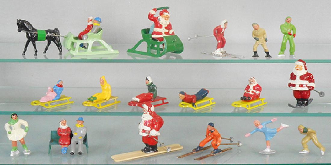 28 BARCLAY DIMESTORE WINTER FIGURES (1 of 1)