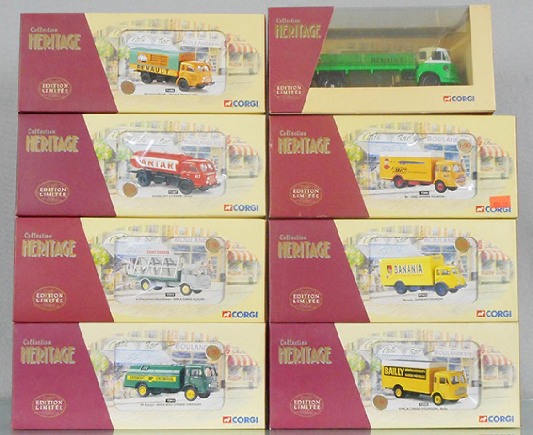 8 CORGI HERITAGE COLLECTION VEHICLES (1 of 1)