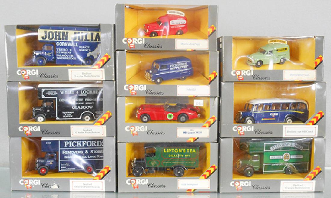 10 CORGI MODEL VEHICLES (1 of 1)