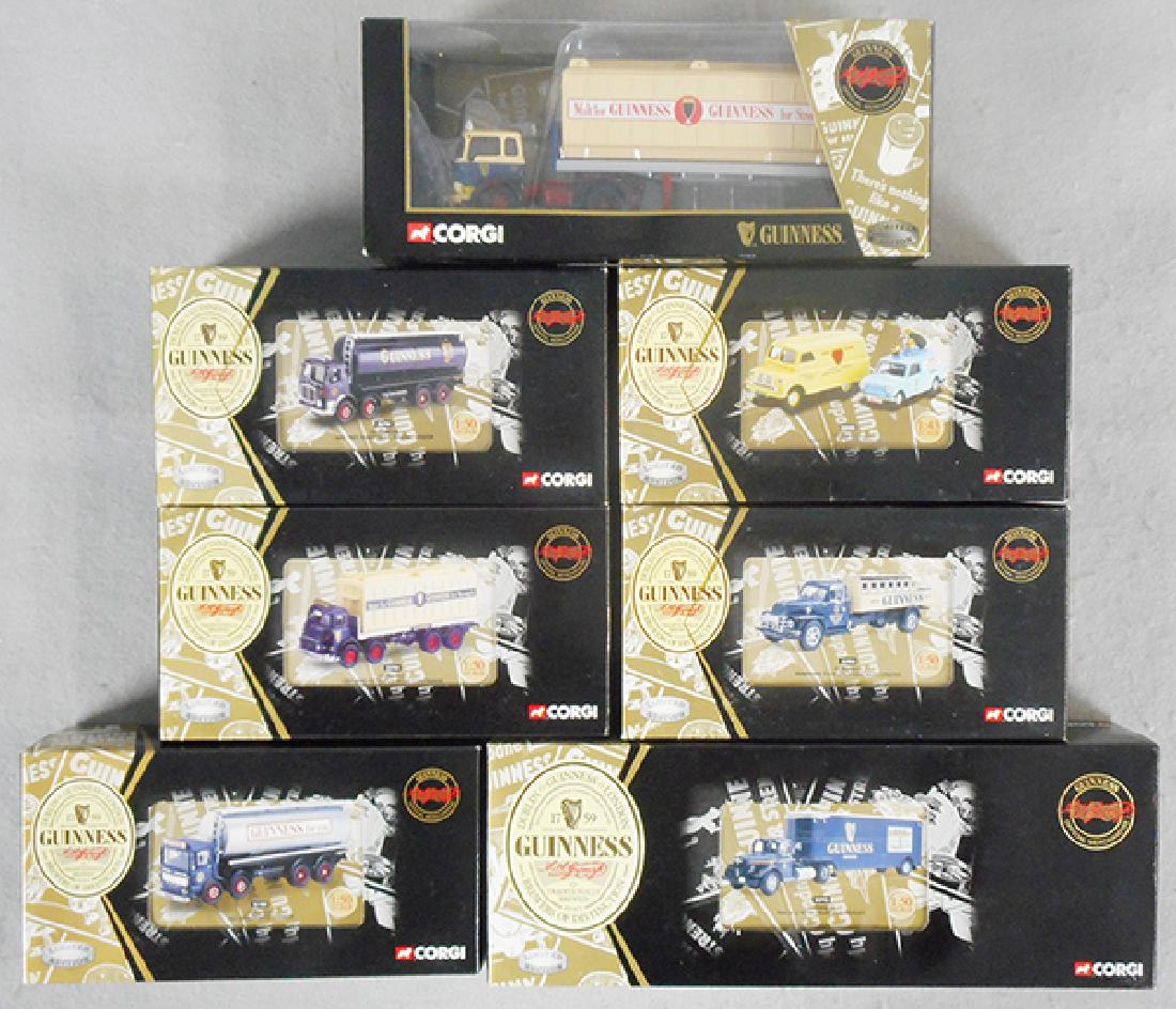 7 CORGI GUINESS VEHICLES (1 of 1)