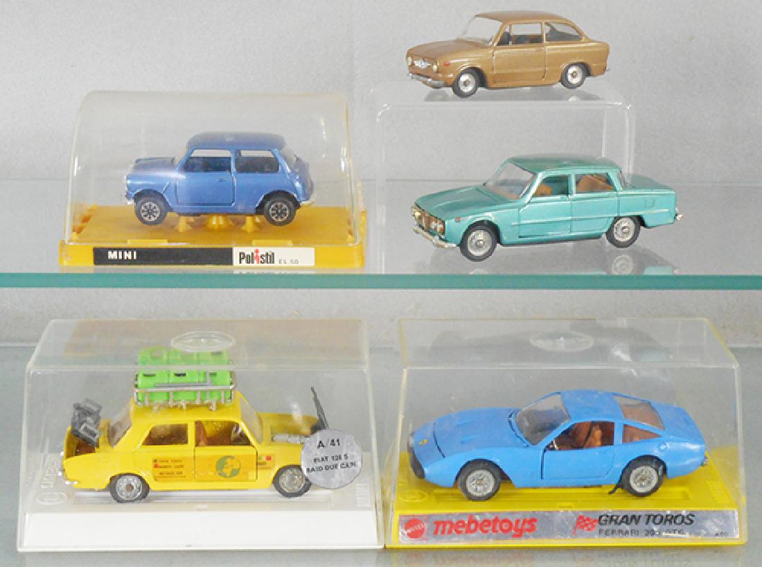 5 ITALIAN DIE CAST CARS (1 of 1)