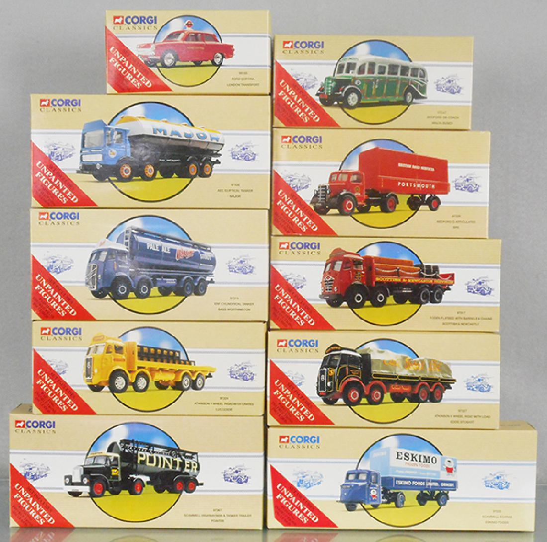 10 CORGI CLASSICS MODELS (1 of 1)