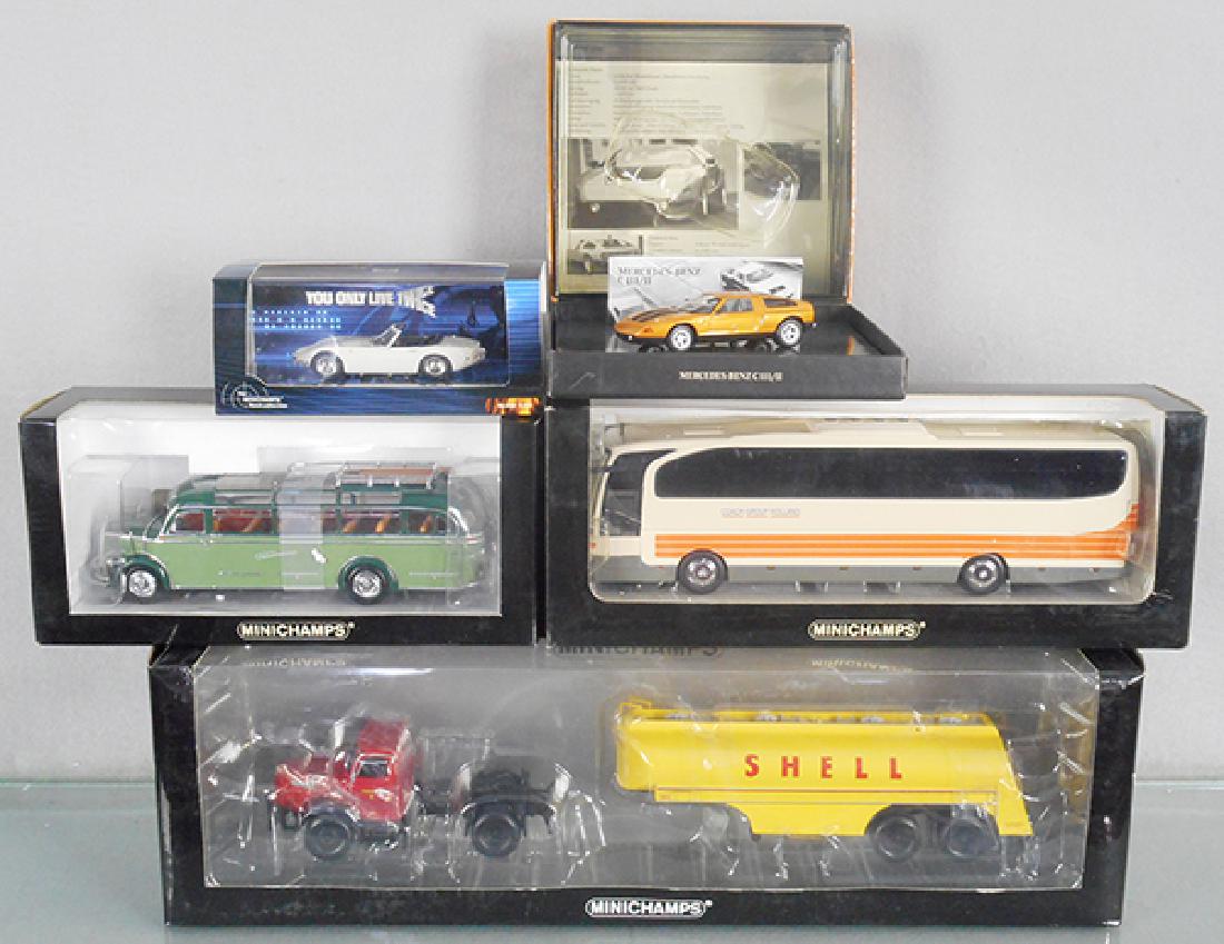 5 MINICHAMPS MODELS (1 of 1)