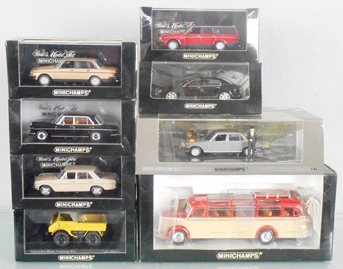 8 MINICHAMPS MODELS (1 of 1)