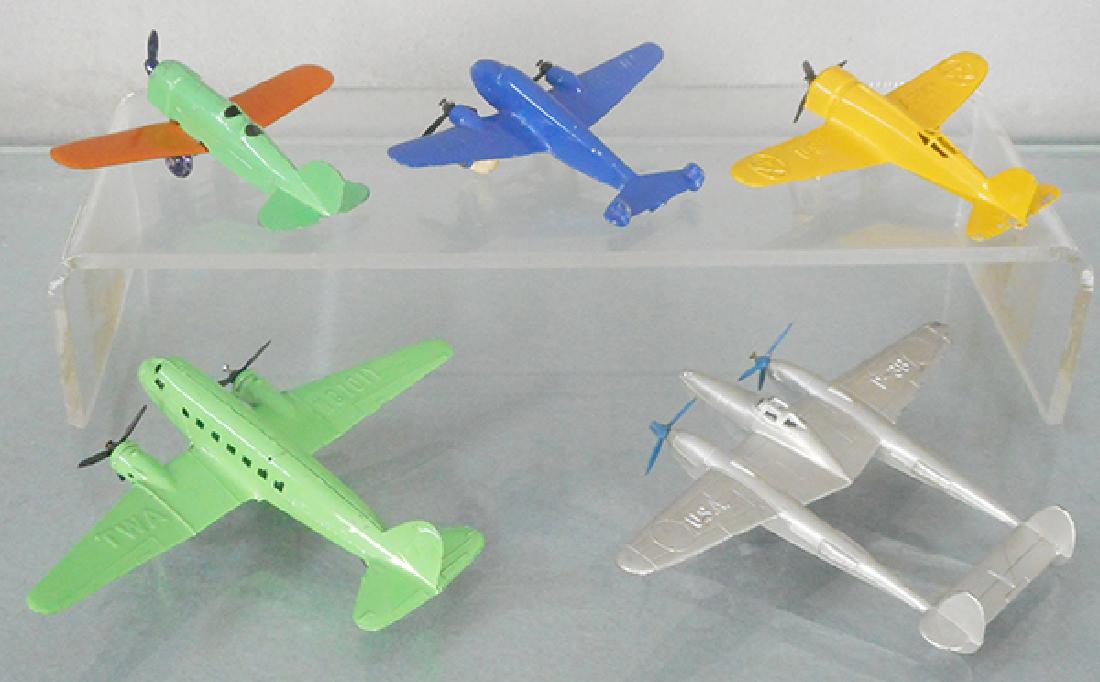 5 TOOTSIETOY AIRPLANES (1 of 1)