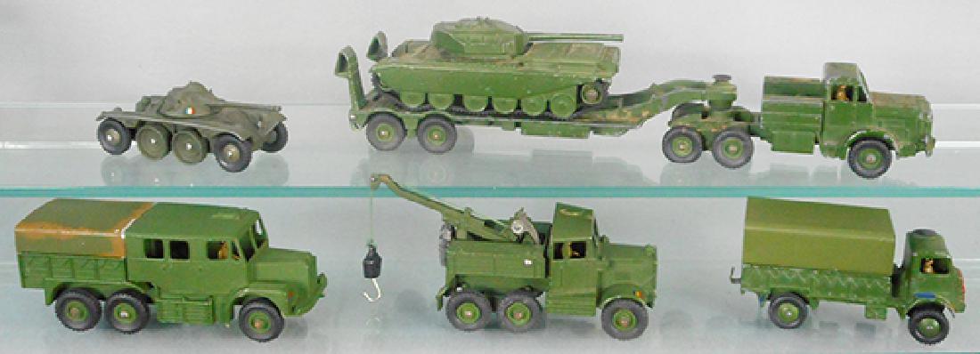 7 DINKY MILITARY VEHICLES (1 of 1)