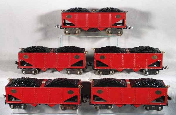 040A: 5 LIONEL 516 HOPPERS