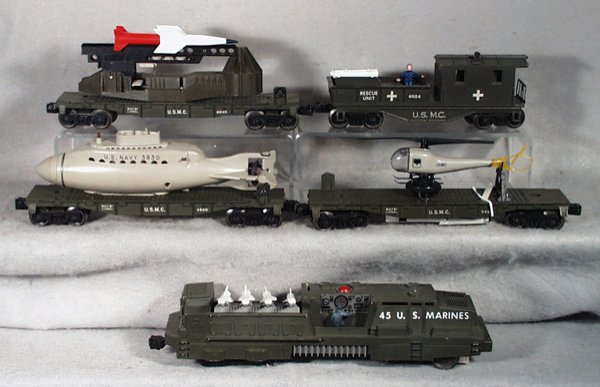 LIONEL 1805 LAND SEA & AIR GIFT PACK SET