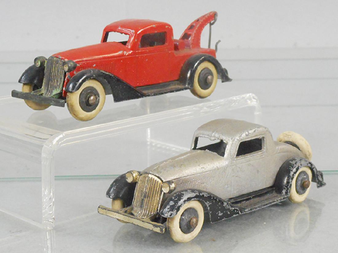 2 TOOTSIETOY GRAHAMS: 806 Wrecker, 512 Coupe, C5-6.