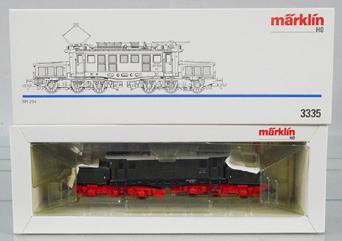 MARKLIN 3335 BR 254 ELECTRIC LOCO: HO ga, orig box & insert, C9-10.