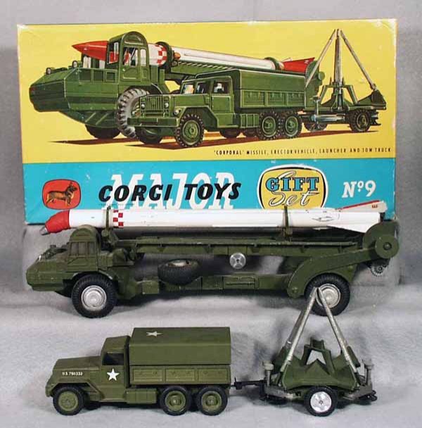 CORGI MAJOR GS9 CORPORAL MISSILE SET