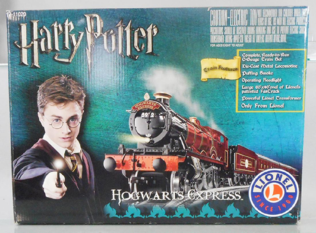 LIONEL 11020 HARRY POTTER HOGWARTS EXPRESS: O ga, 5-piece set w/track & transformer, orig box & insert minor wear, C8.