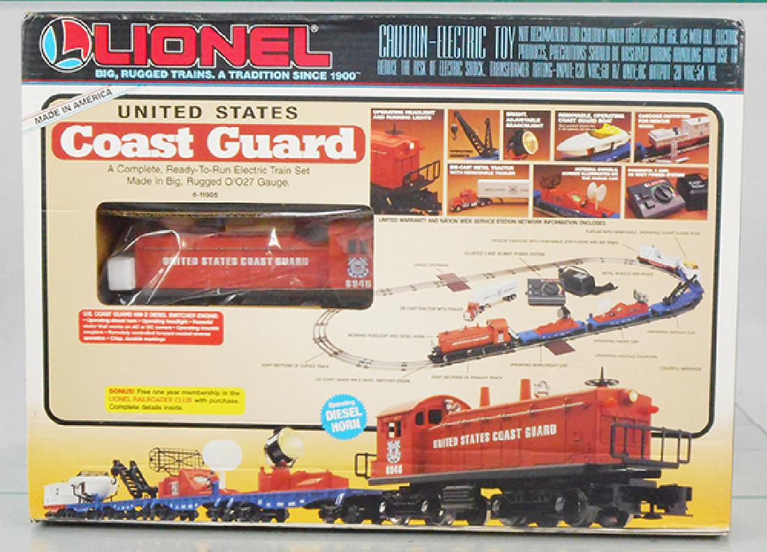 lionel coast guard train set