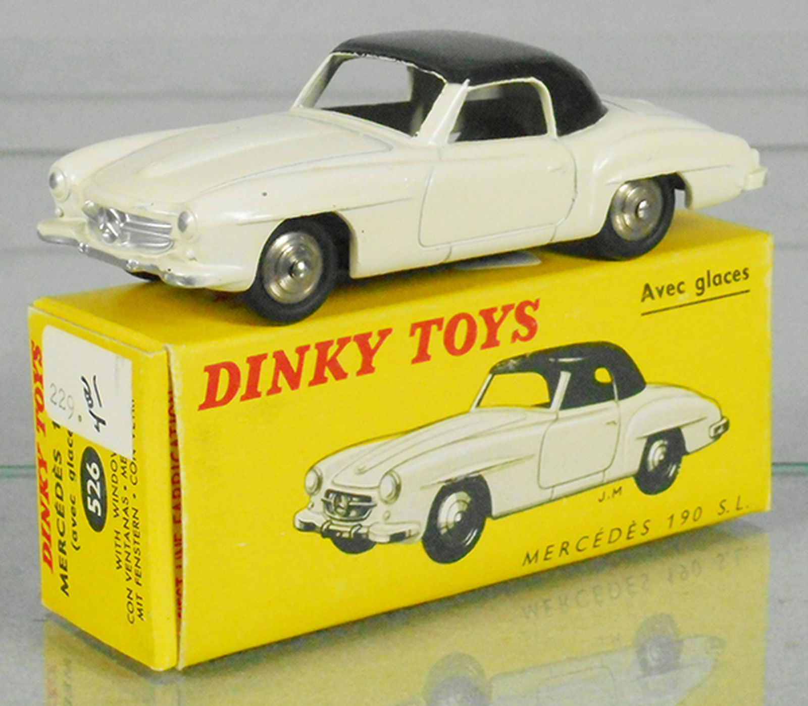 dinky toys mercedes 190 sl