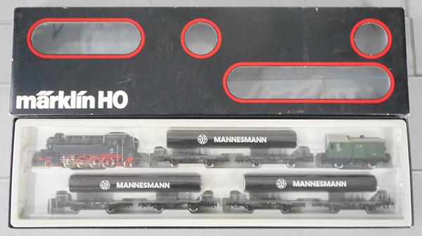 MARKLIN 2854 MANNESMANN SET: HO ga, orig box & inserts, C8-9.