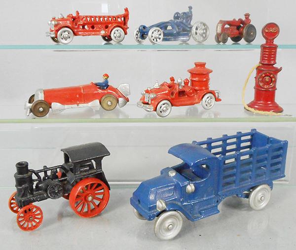 8 Cast Iron Vehicles