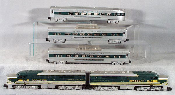 american flyer rocket train set
