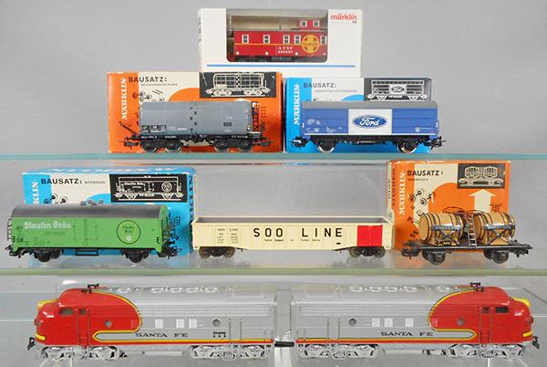 Marklin 3060&4060 HOゲージ　SANTA FE鉄道機関車セット Amazon.co.jp: Marklin 3060 4060 HOゲージ SANTA FE鉄道機関車