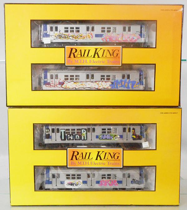 MTH R17 GRAFFITI SUBWAY SET (1 of 2)