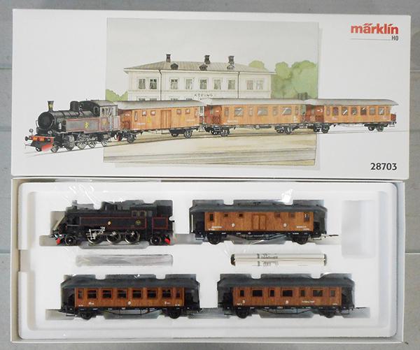 Märklin メルクリン HOスケール 蒸気機関車セット 28703 Marklin 28703 Swedish Train Set