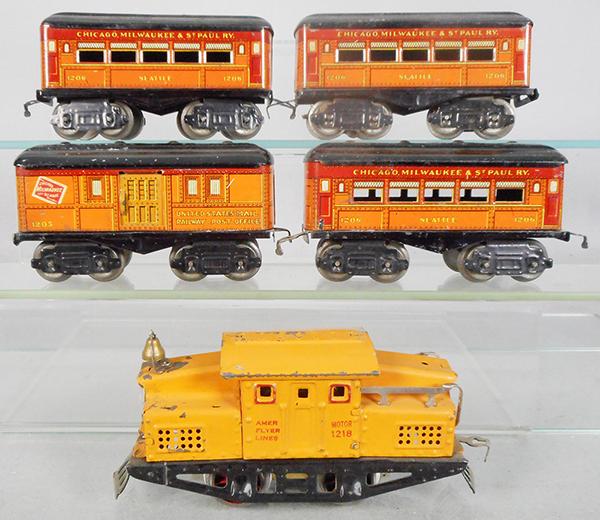AMERICAN FLYER CM&SP TRAIN SET (1 of 1)